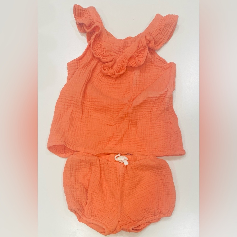 CORAL Chelsea & Violet Gauze Set. GIRLS Size 4Y.